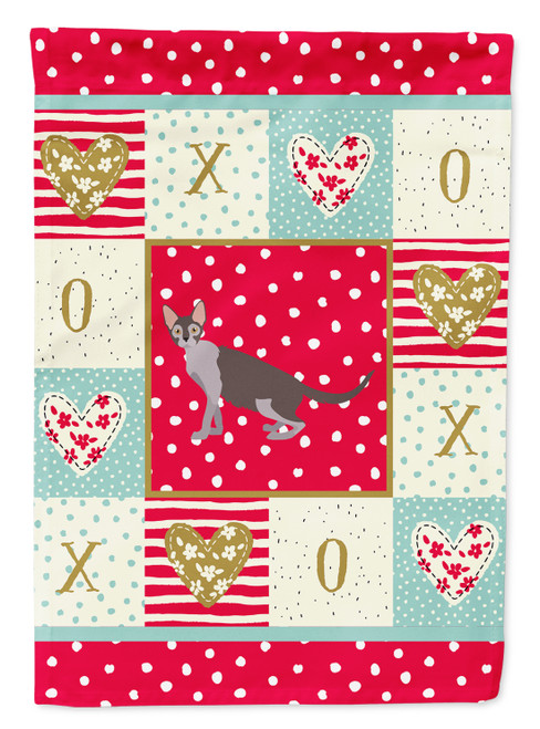 Caroline's Treasures CK5640GF Lykoi #2 Cat Love Flag Garden Size, Small, multicolor