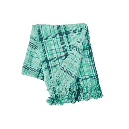 McKinley Plaid Cotton Throw