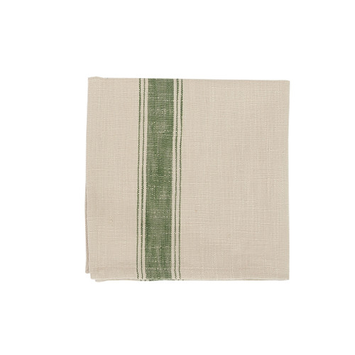 Easter Bunny Feed Sack Woven Cotton Single Napkin 18x18