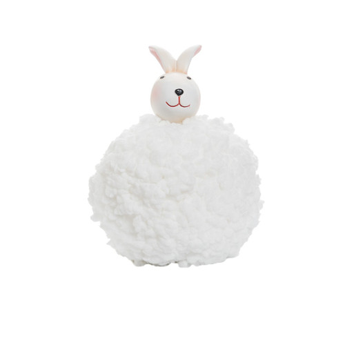 Plush Spring Easter Bunny Rabbit Large Figures Figurines Decor Decoration