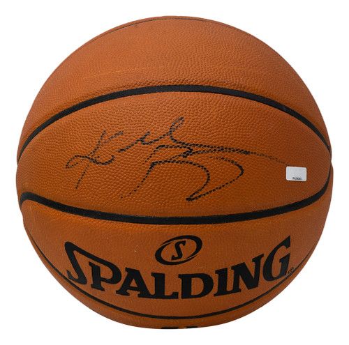 Kobe Bryant Signed LA Lakers Spalding Authentic Basketball Panini PA54849