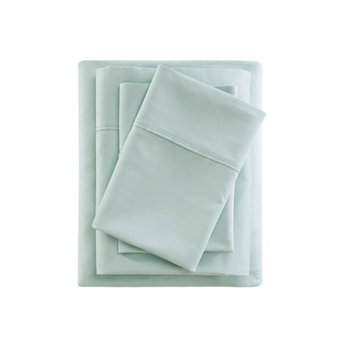 Beautyrest Cooling Cotton Rich Sheet Set With Seafoam Finish BR20-1000