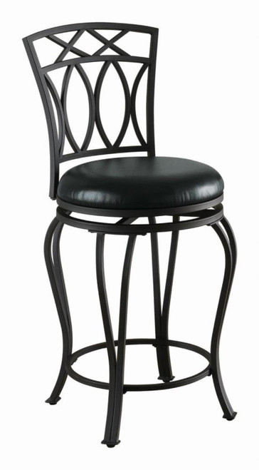 Coaster Black 24"H Counter Height Stool 122059