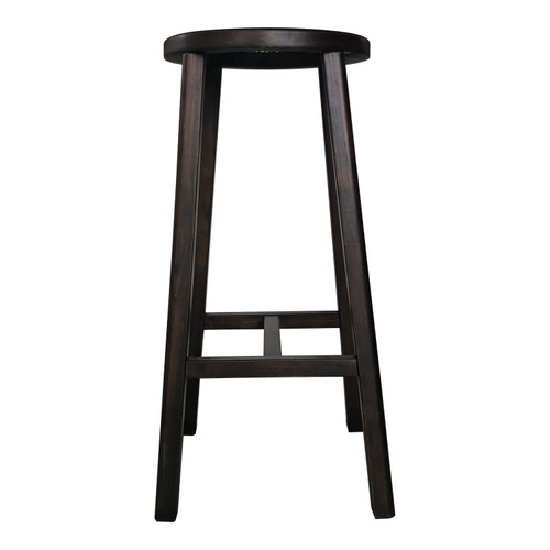 Moe's Home Mid-Century Modern Mcguire Barstool With Brown Finish FG-1025-02