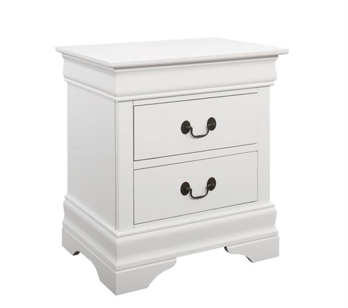 Coaster Night Stand In White Finish 204692