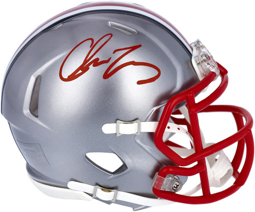 Chase Young Ohio State Buckeyes Signed Riddell Speed Mini Flash Helmet Fanatics