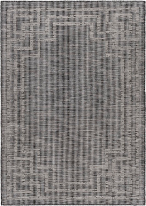 Surya Pasadena 6' x 9' Rugs With Charcoal And Black Finish PSA2350-679