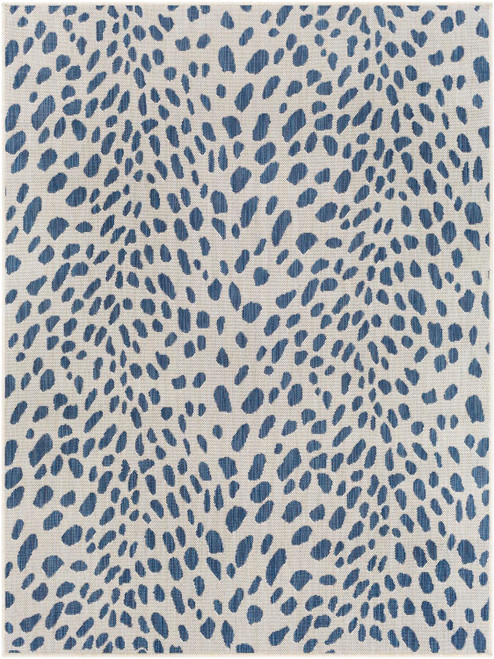 Surya Malibu Modern 7' x 9' Rugs With Ivory And Dark Blue Finish MBU2331-679