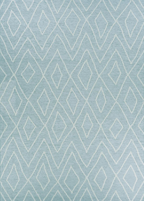 Couristan Timber Rectangle 5'1" x 7'6" Serenity Blue Area Rugs 77610813051076T