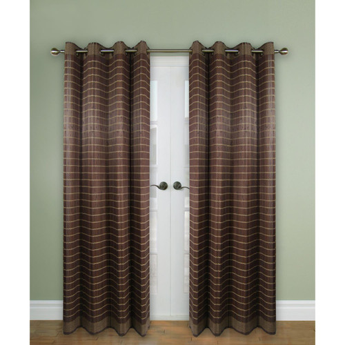 Versailles Home Fashions Bamboo Wood Grommet Top Panel BPU144884-12