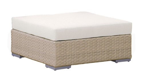 Hospitality Rattan Rubix Ottoman With Cushion 902-1349-KBU-O/SU-705