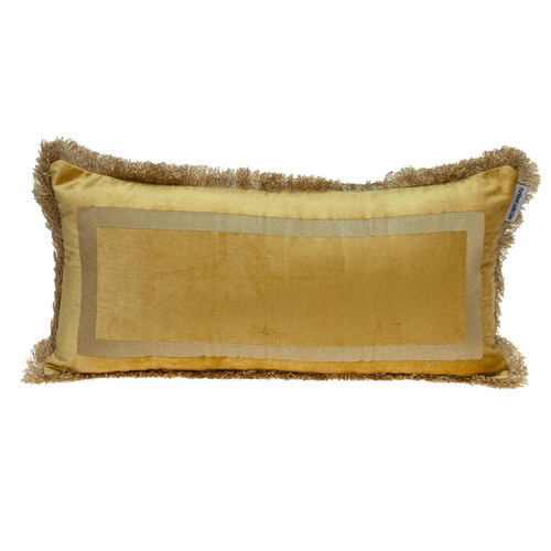 Parkland Collection Catia Transitional Yellow Throw Pillow PILL21302P