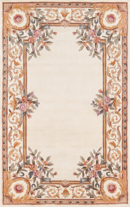 Momeni Harmony India 5' X 8' Rectangle Area Rugs With Ivory HARM2HAI-7IVY5080