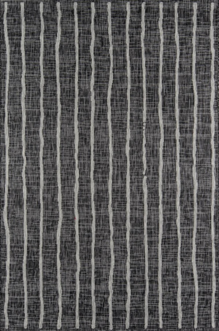 Novogratz Contemporary Villa 2' X 6' Runner Rug With Charcoal VILLAVI-03CHR2060