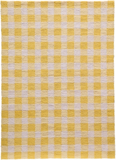 Momeni Geo 3'6" X 5'6" Rectangle Area Rugs With Yellow Finish GEO00GEO31YEL3656