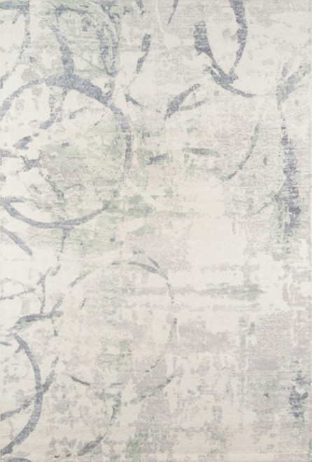Momeni Illusions 7'6" X 9'6" Area Rugs In Grey Finish ILLUSIL-01GRY7696