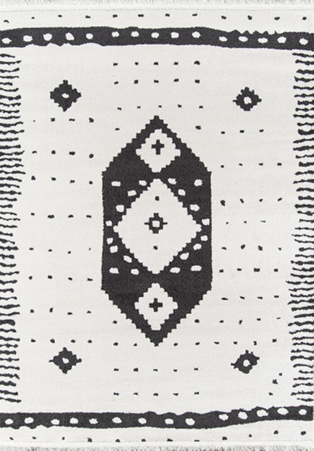 Momeni Monaco 7'6" X 9'6" Area Rugs With Ivory Finish MONACMOA-2IVY7696