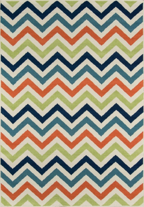 Momeni Baja 8'6" X 13' Rectangle Area Rugs With Multi Finish BAJA0BAJ-9MTI860D