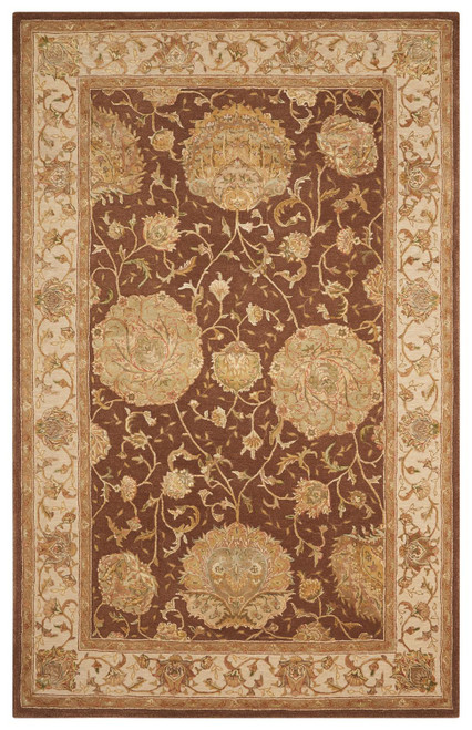 Nourison Traditional 5'6" x 8'6" Rectangle Area Rugs With Brown 099446198846