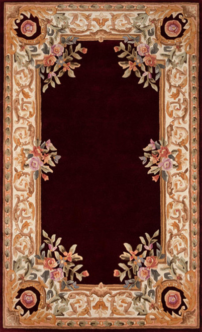 Momeni Harmony 2 8' X 11' Area Rugs With Burgundy Finish HARM2HAI-7BUR80B0