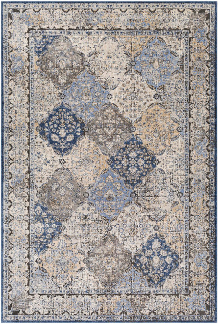 Surya Traditional Porto Polyester And Polypropylene 2' x 2'11" Area Rugs