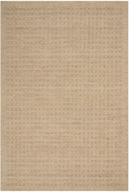 Nourison Perris Wool 6'6" X 9'6" Rectangle Area Rugs In Taupe 099446224040