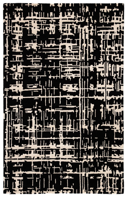 Jaipur Living Pals Handmade Trellis Black And Cream 2'x3' Area Rug RUG143935