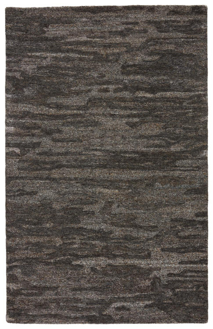 Jaipur Living Fjord Handmade Abstract Gray 5' x 8' Area Rug RUG146261