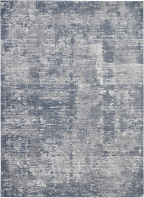 Nourison Polyester 7'10" X 10'6" Rectangle Area Rugs In Grey 099446462145