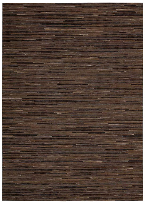 Nourison 8' x 10' Capelle Espresso Rectangle Area Rug
