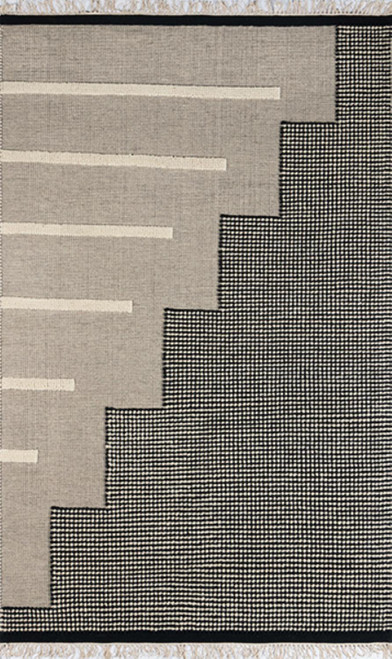 Novogratz Karl 5' X 7'6" Area Rugs With Black Finish KARL0KRL-1BLK5076
