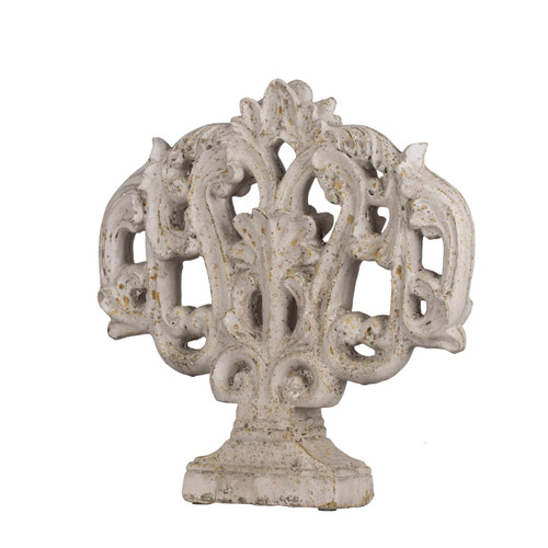 AB Home Classic Vintage Medium Cement Decorative Accent 1687