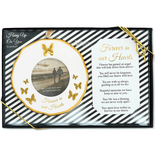 Forever in Our Hearts Photo Frame Ornament