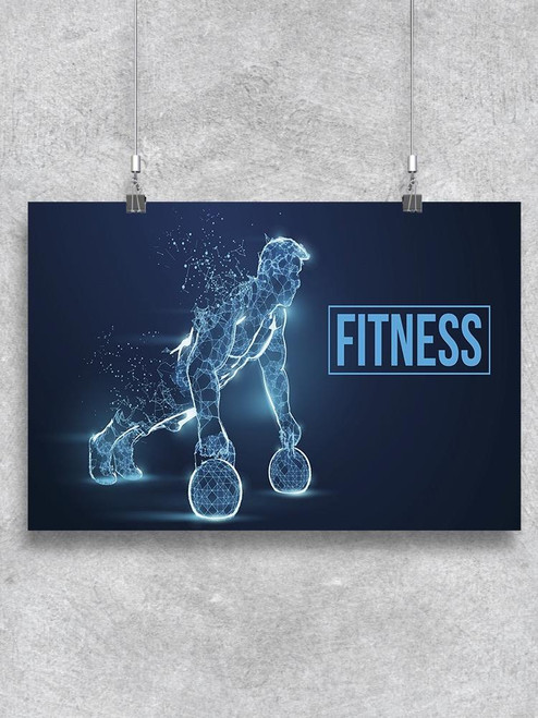 Fitness Exercise Poster -Image by Shutterstock