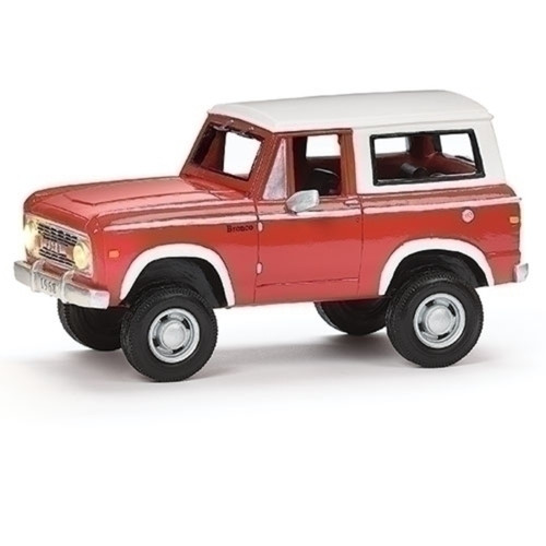 8.25" Musical LED Lighted Bronco Holiday Figure