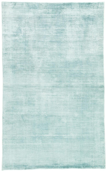 Jaipur Living Yasmin Handmade Solid Aqua 8' x 10' Area Rug RUG124209