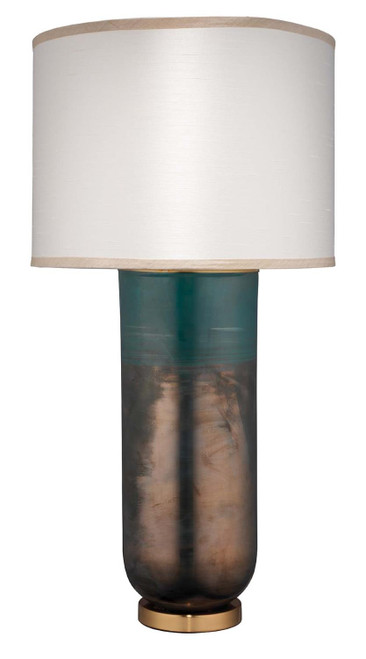 Jamie Young Glass Vapor Table Lamp With Aqua Ombre Finish 9VAPOLAQDF73
