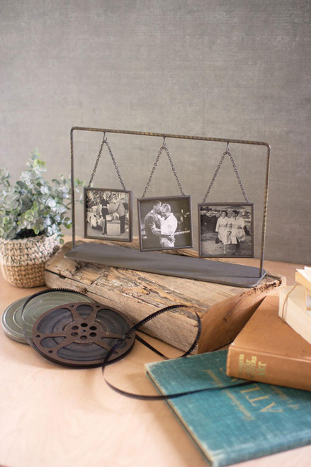 Kalalou Triple Table Top Photo Frames CLA1294