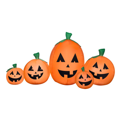 7' Pumpkin Patch Inflatable LED Lighted Halloween Yard Decoration