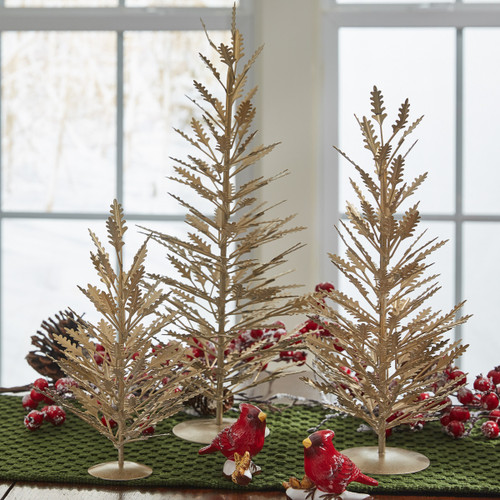 Park Designs Small Metal Tree - Gold