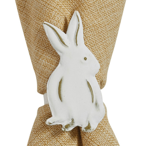 Park Designs Bunny Napkin Ring Set of 4