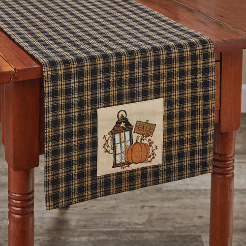 Park Designs Lantern And Pumpkin Table Runner 13" x 36"