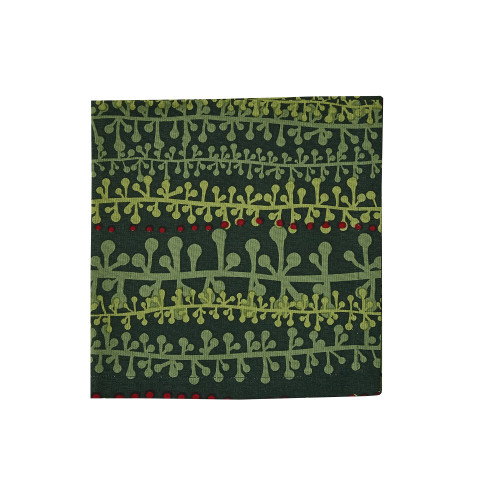 Split P Holiday Garland Napkin Set - Green