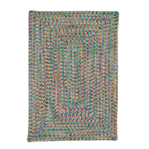 4' x 6' Handmade Braided Rectangular Area Throw Rug - 34235989
