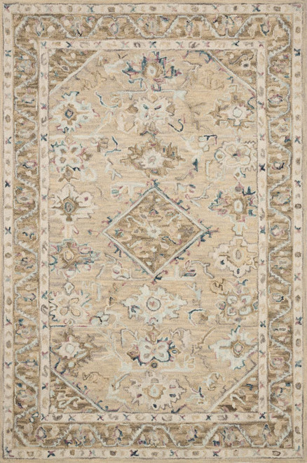 Loloi II Beatty 7'-9" X 9'-9" Beige And Ivory Area Rugs BEATBEA-02BEIV7999