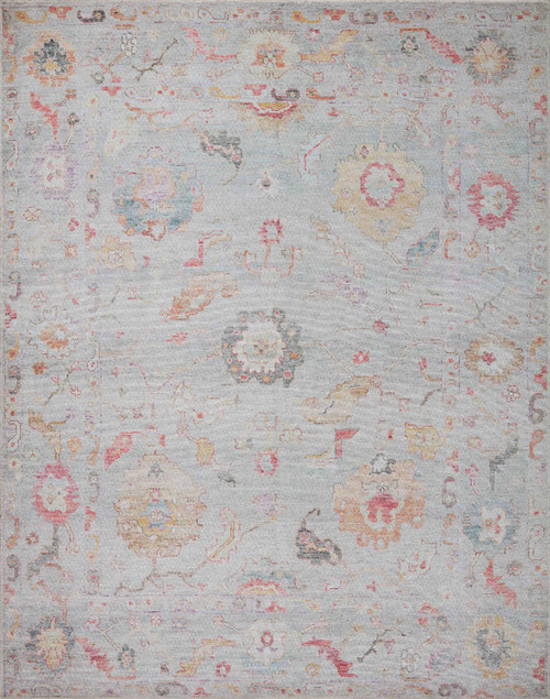 Loloi II Elysium Multi 9'-6" x 9'-6" Round Area Rugs ELYSELY-04SIML960R