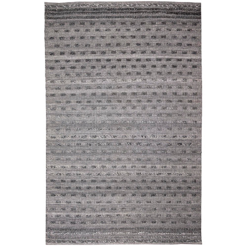 Transocean Hudson Bubble Stripe 3'6" x 5'6" Rug In Charcoal Finish HDS46774247