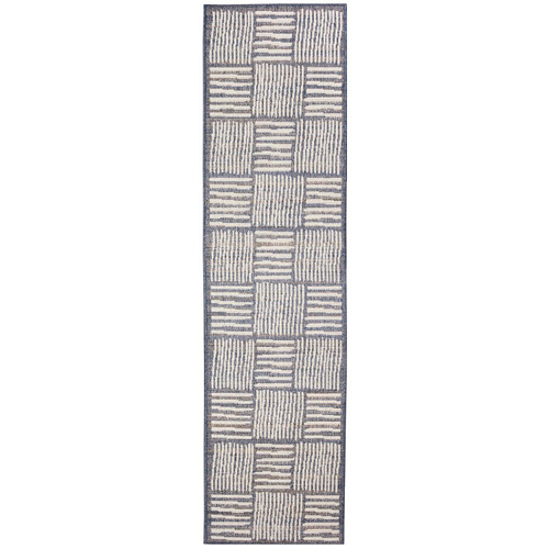 Transocean Cove Squares 1'11" x 7'6" Rug With Grey Finish COVR8673247
