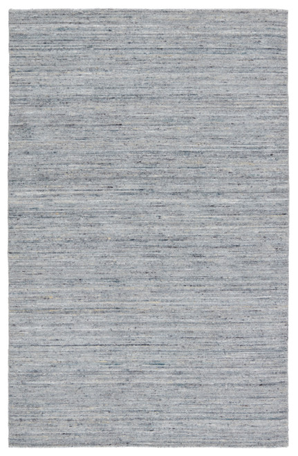 Jaipur Living Evenin Handmade Solid Blue And Gray Area Rug