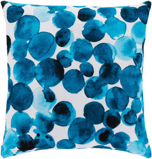 Surya Azora Modern Polyester Square Pillow Cover With Multi-Color AZO004-2020